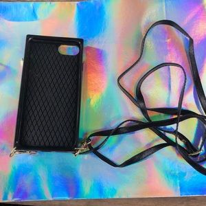 NEW COOLDEN Phone Accessory black thin strap that you can crossbody or shoulder